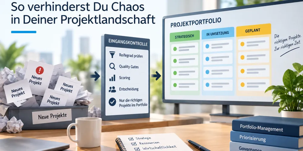 Portfolio sauber halten
